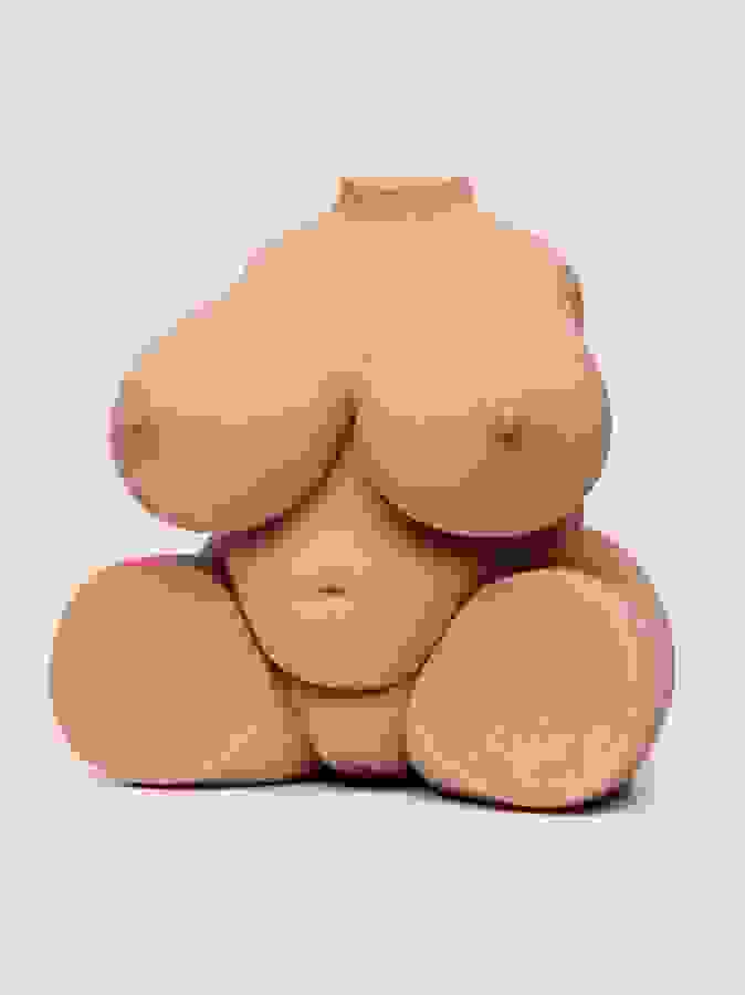 Curvy Banging Babe Realistic Vagina, Ass and Tits Masturbator 10kg, Flesh Tan, hi-res